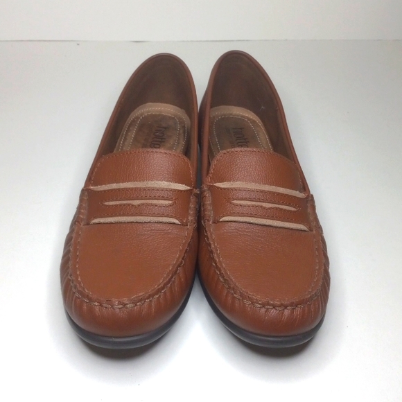 Hotter Comfort Concept Leather Loafers Slip-Ons Size 7.5 - Picture 1 of 11